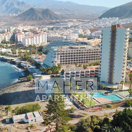 Modern Apartment With An Addictive Terrace View Los Cristianos  Eksteriør bilde
