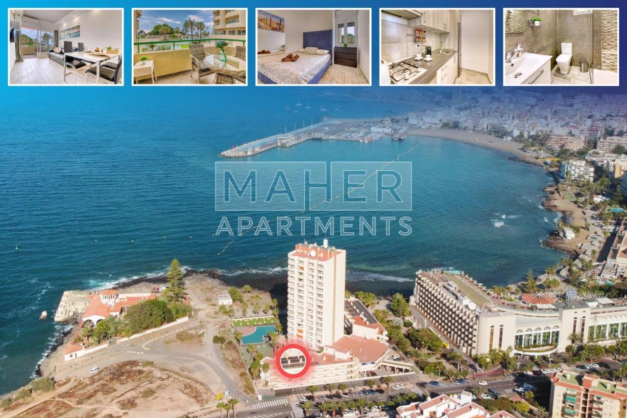 Modern Apartment With An Addictive Terrace View Los Cristianos  Eksteriør bilde